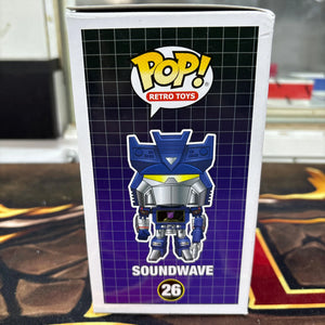 Funko Pop Transformers Soundwave 26 Vinyl Figure Retro Toys FRENLY BRICKS - Open 7 Days