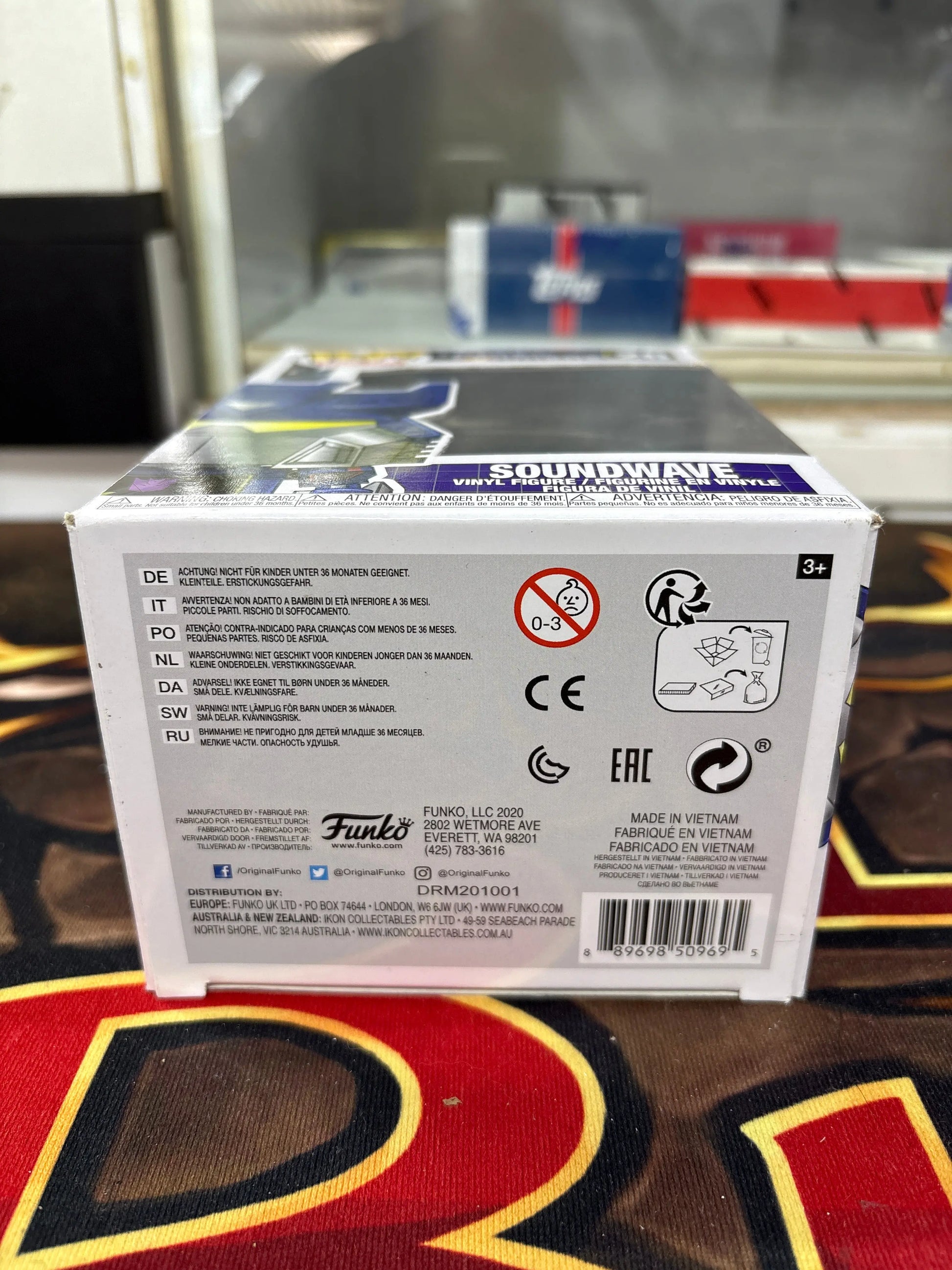 Funko Pop Transformers Soundwave 26 Vinyl Figure Retro Toys FRENLY BRICKS - Open 7 Days