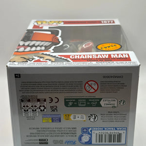 Funko POP! Animation Chainsaw Man #1677 Chainsaw Man Limited Chase Edition FRENLY BRICKS - Open 7 Days
