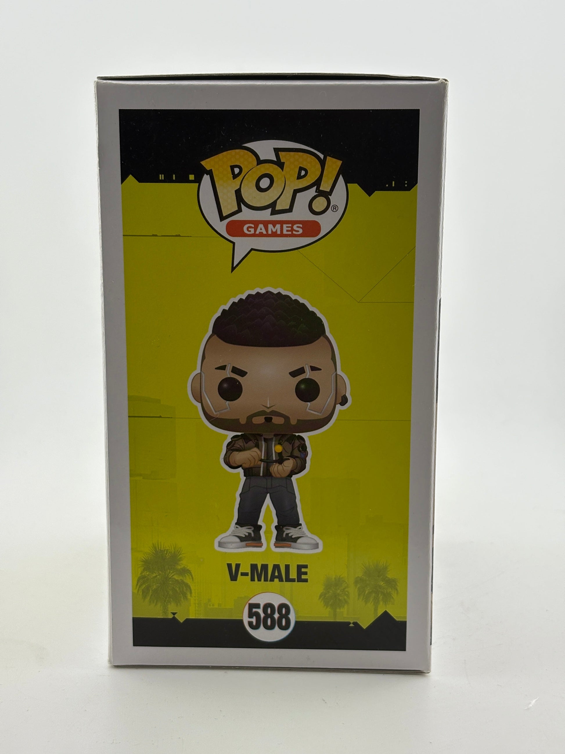 Funko POP! Games Cyberpunk 2077 #588 V-Male Glow Special Edition FRENLY BRICKS - Open 7 Days