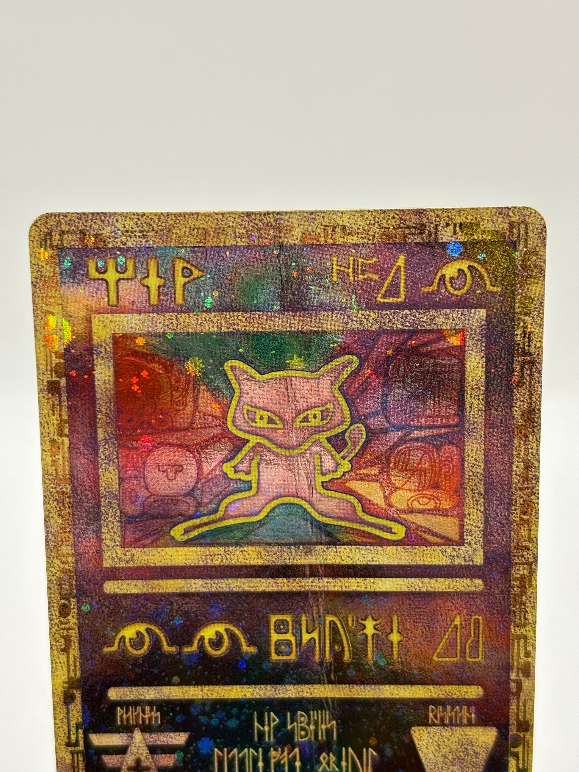 Pokemon TCG Vintage Movie Promo - Ancient Mew Pokemon The Movie Heavy Played FRENLY BRICKS - Open 7 Days