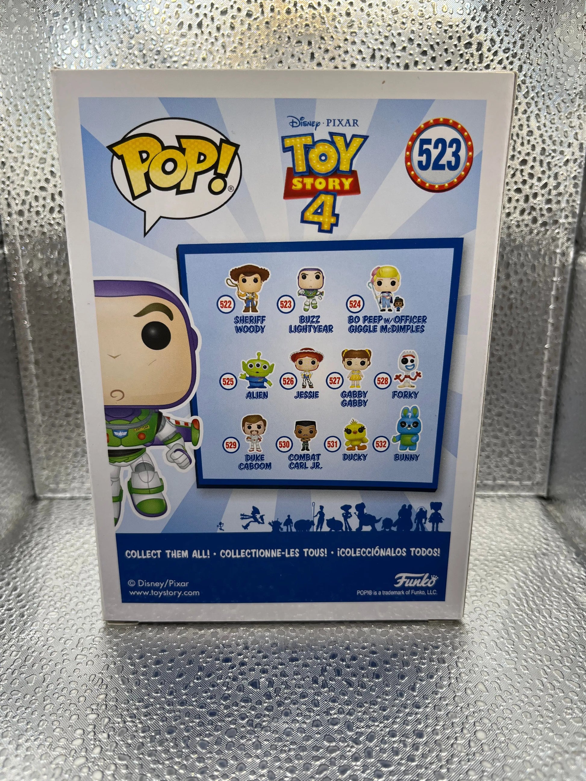 Funko POP Disney Pixar - Toy Story 4 - Buzz Lightyear #523 FRENLY BRICKS - Open 7 Days