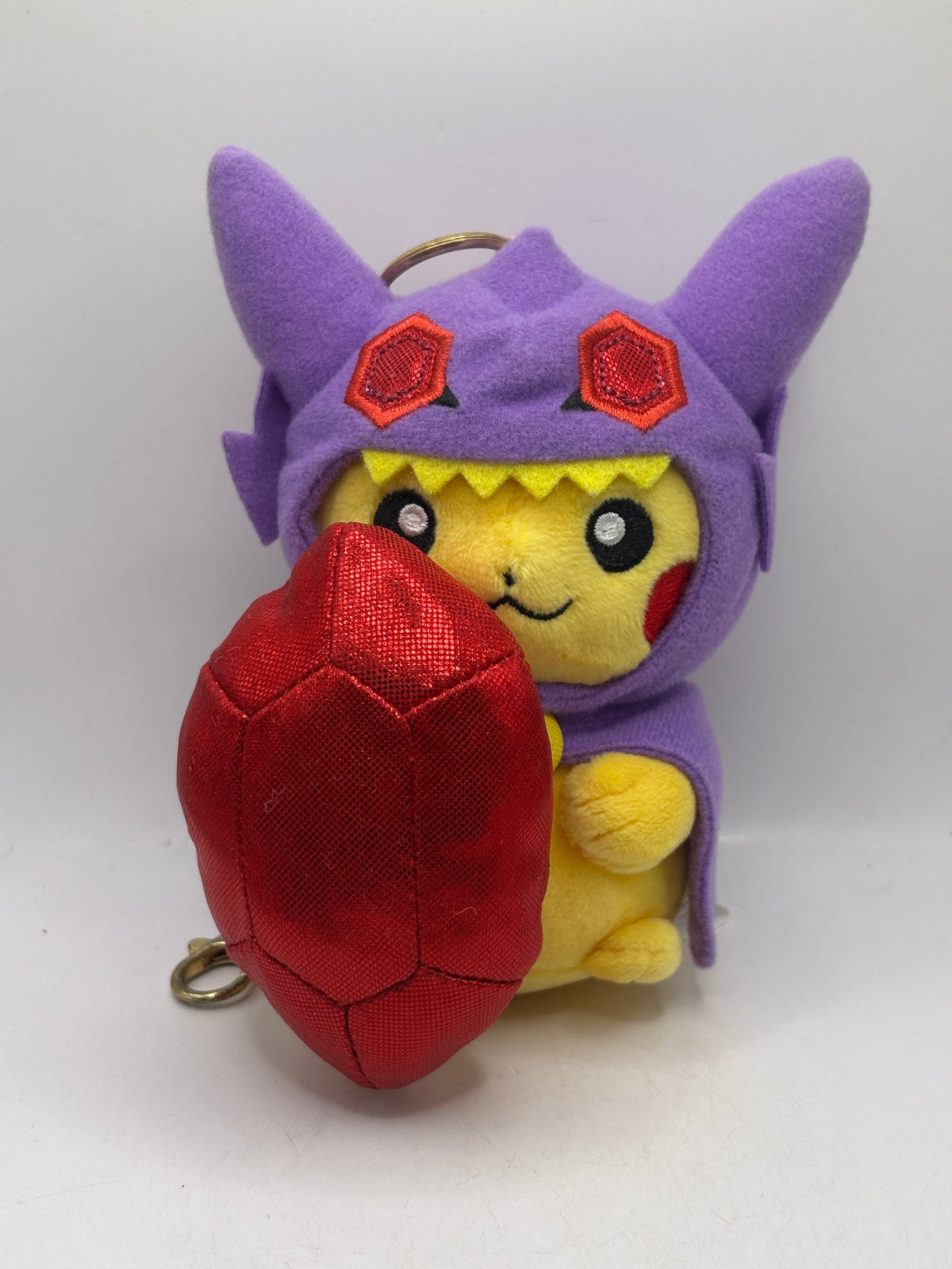 Pokemon Center Japan Plush - Mega Sableye Pikachu Cape Keychain 2015 FRENLY BRICKS - Open 7 Days