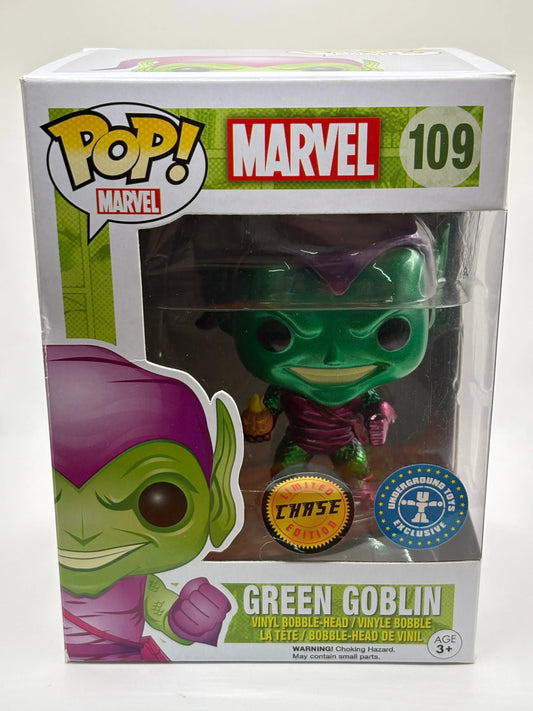 Funko POP! Marvel #109 Green Goblin Limited Chase Underground Toys Exclusive FRENLY BRICKS - Open 7 Days