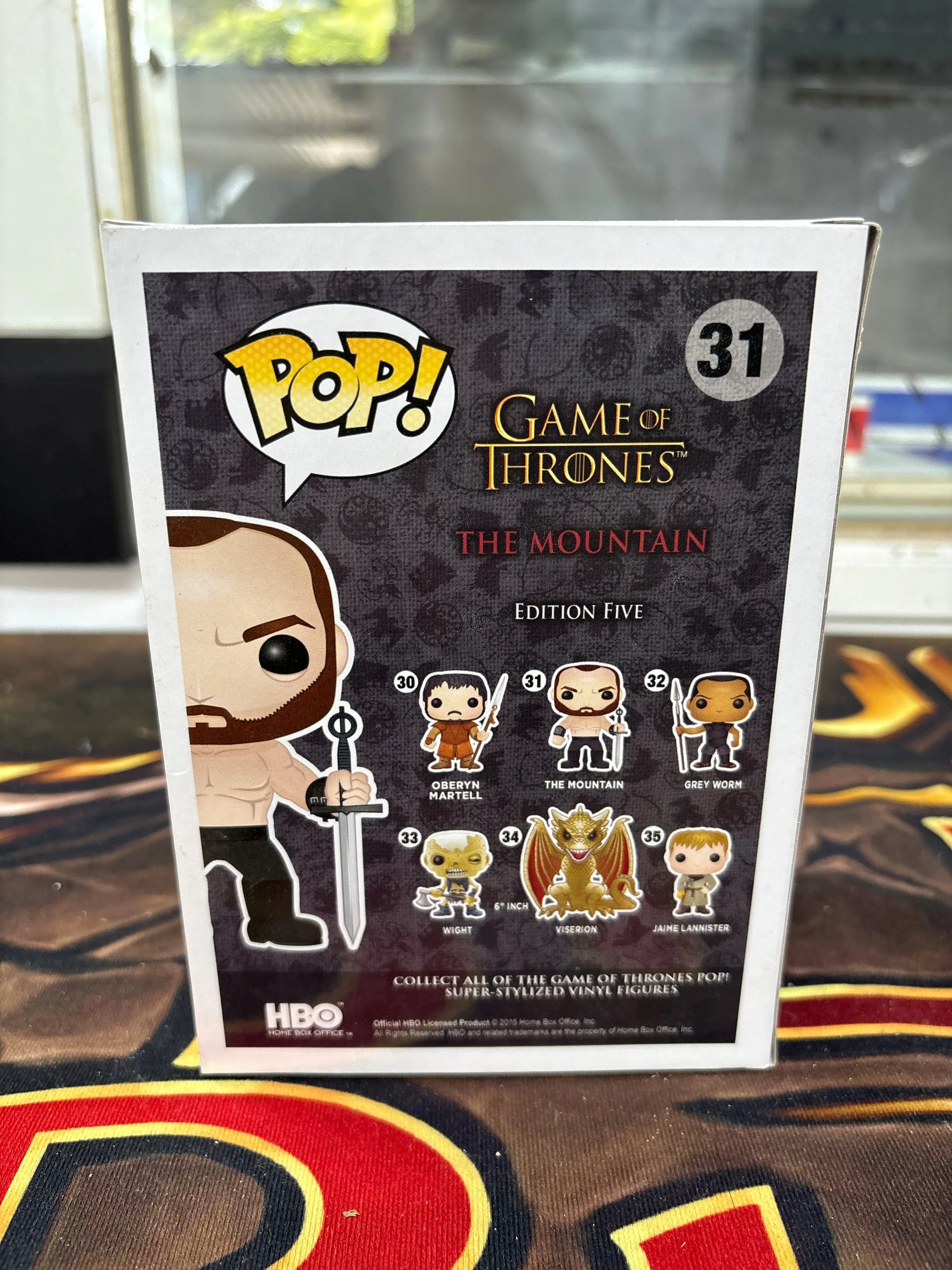 Funko Pop! Vinyl: Game of Thrones - Gregor "The Mountain" Clegane #31 FRENLY BRICKS - Open 7 Days