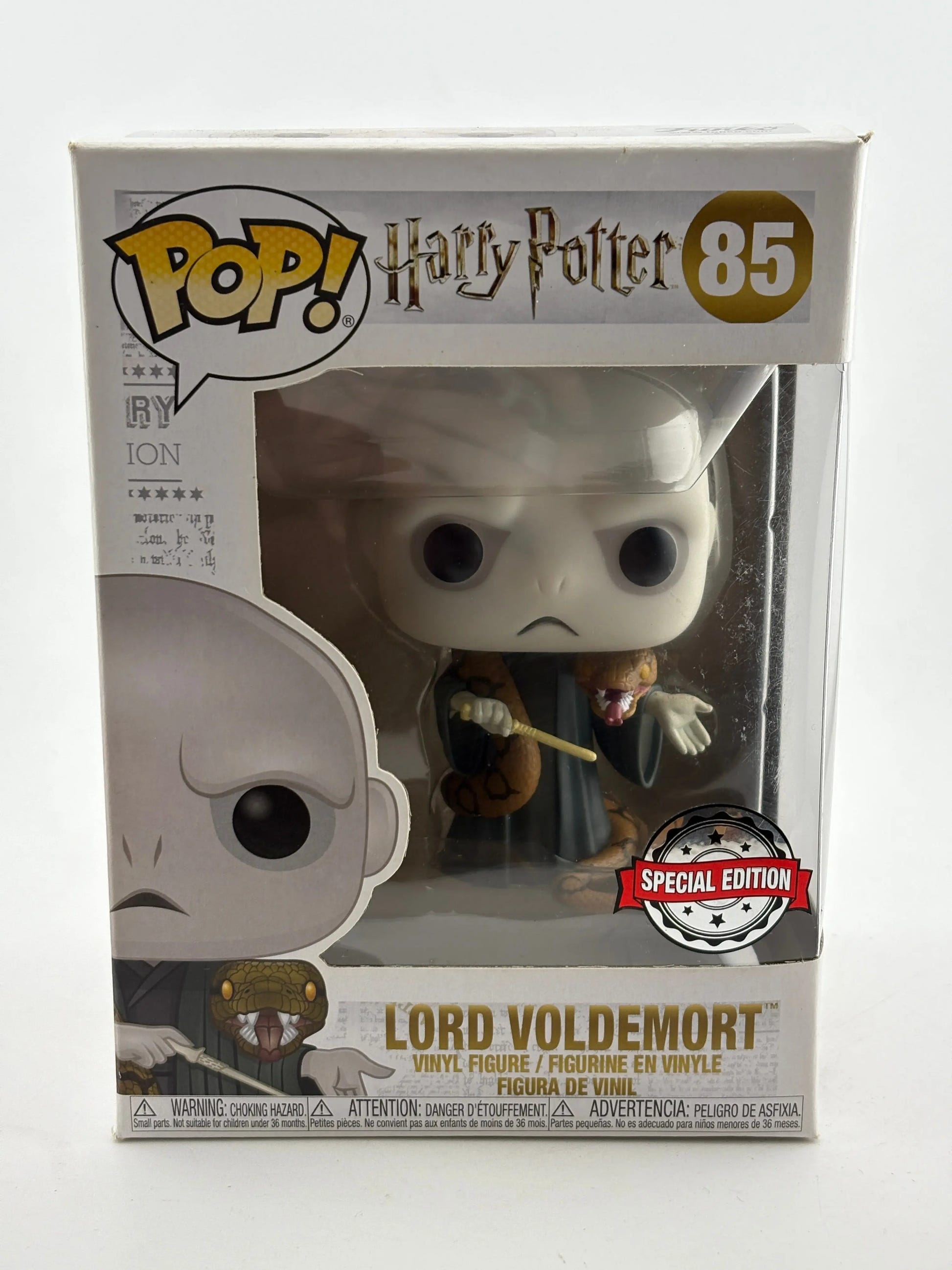 Funko POP! Harry Potter #85 Lord Voldemort Special Edition FRENLY BRICKS - Open 7 Days image 1