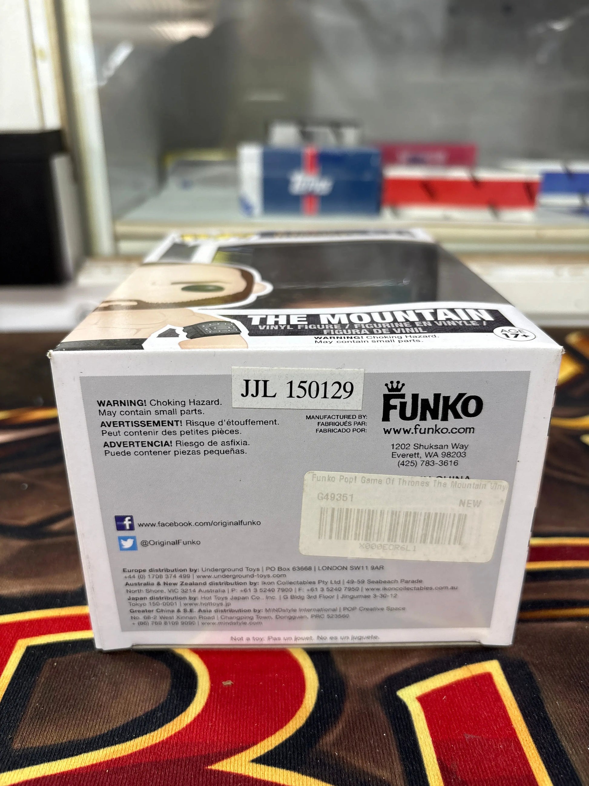 Funko Pop! Vinyl: Game of Thrones - Gregor "The Mountain" Clegane #31 FRENLY BRICKS - Open 7 Days