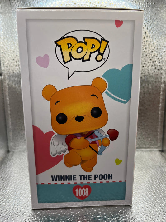 Funko POP Disney - Winnie The Pooh #1008 (Flocked Special Edition) FRENLY BRICKS - Open 7 Days