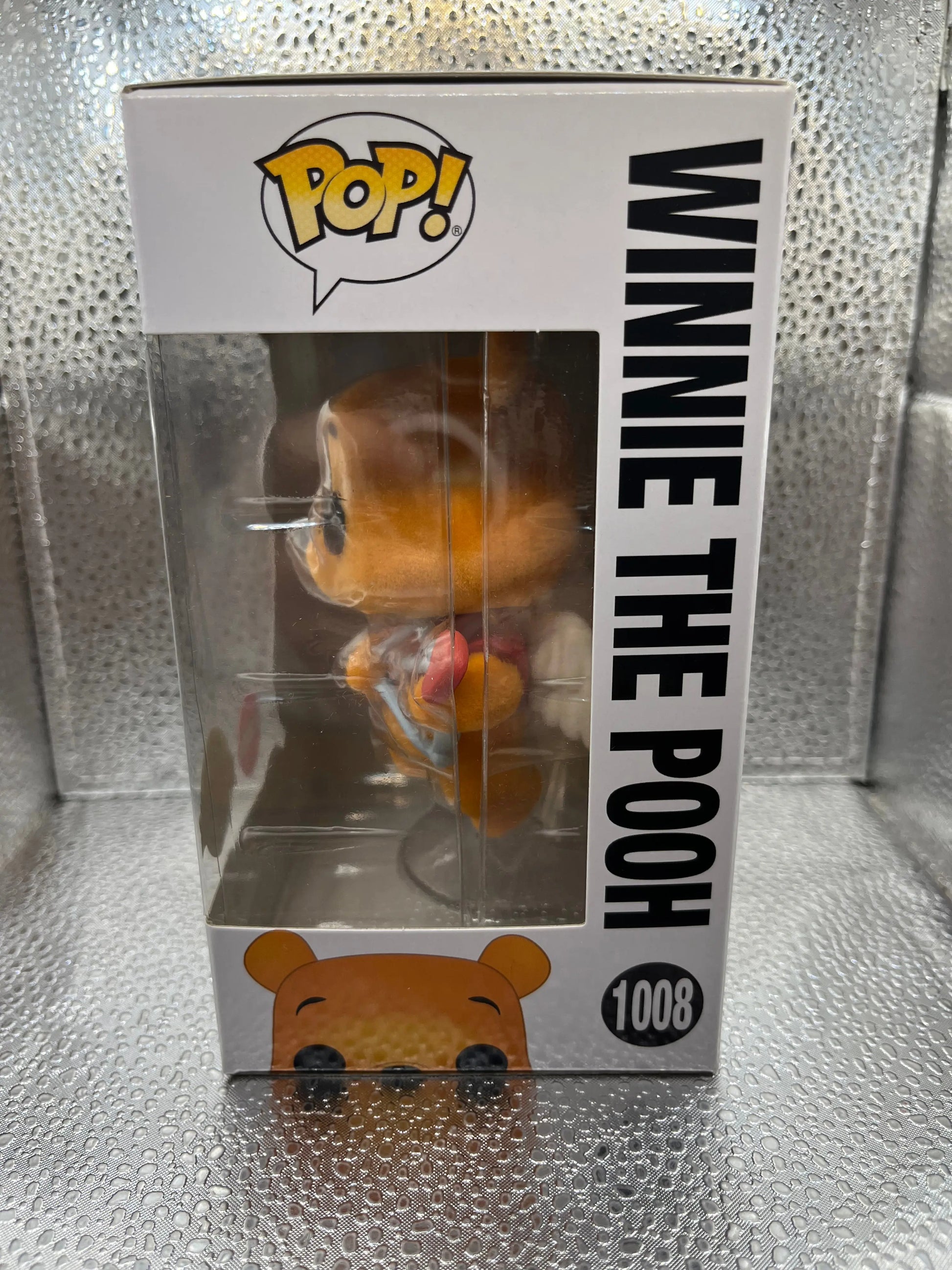 Funko POP Disney - Winnie The Pooh #1008 (Flocked Special Edition) FRENLY BRICKS - Open 7 Days