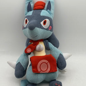 Pokemon Center Original Plush Doll Stuffed toy Cafe Mix Lucario Anime 8.6