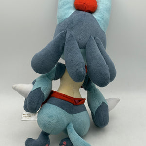 Pokemon Center Original Plush Doll Stuffed toy Cafe Mix Lucario Anime 8.6