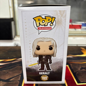 Funko POP! Television The Witcher #1322 Geralt Glow SE FRENLY BRICKS - Open 7 Days