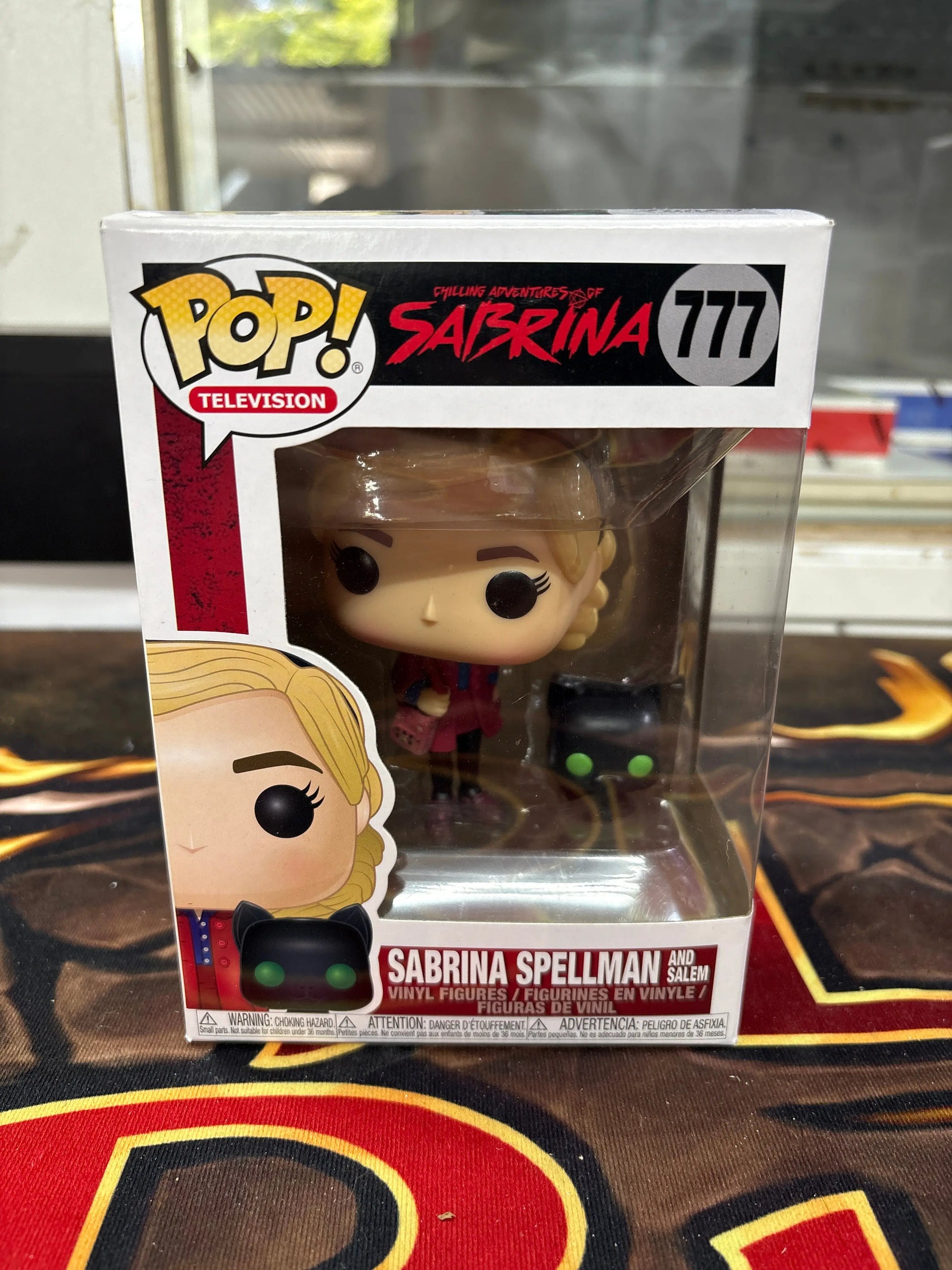Funko Pop! Vinyl: Sabrina Spellman And Salem The Chilling Adventures 777 FRENLY BRICKS - Open 7 Days