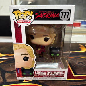 Funko Pop! Vinyl: Sabrina Spellman And Salem The Chilling Adventures 777 FRENLY BRICKS - Open 7 Days