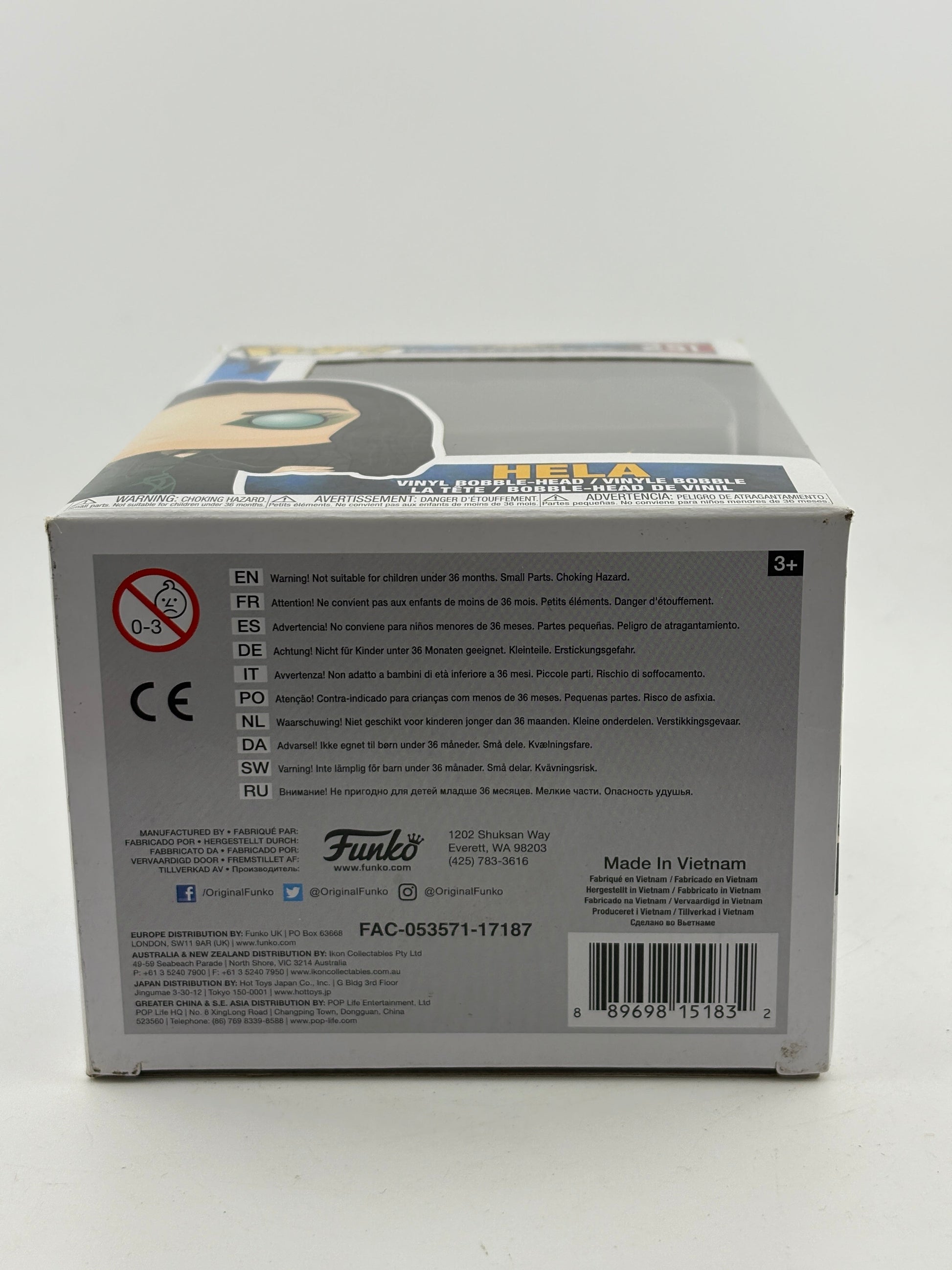 Funko POP! Marvel Thor Ragnarok #251 Hela Vinyl Bobble-Head FRENLY BRICKS - Open 7 Days