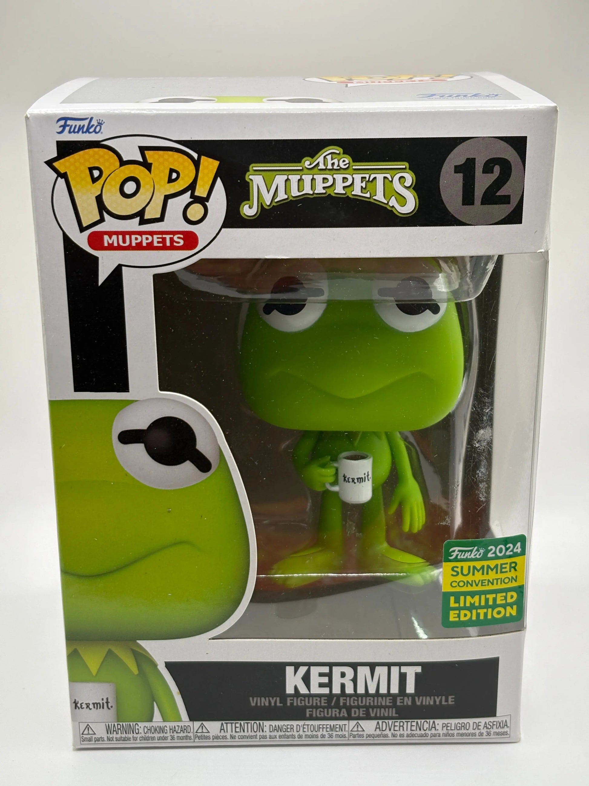 Funko POP! Muppets The Muppets #12 Kermit 2024 Summer Convention FRENLY BRICKS - Open 7 Days