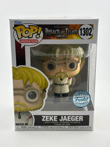 Funko POP! Animation Attack on Titan #1302 Zeke Jaeger Vinyl Figure SE