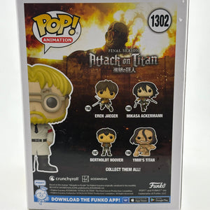 Funko POP! Animation Attack on Titan #1302 Zeke Jaeger Vinyl Figure SE FRENLY BRICKS - Open 7 Days