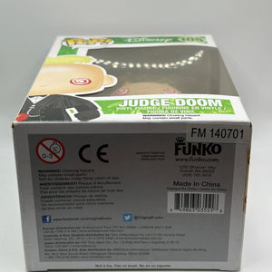 Funko POP! Disney #105 Judge Doom *See photos* FRENLY BRICKS - Open 7 Days