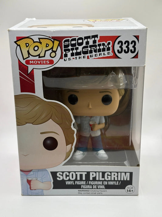 Funko POP! Movies Scott Pilgrim Vs The World #333 Scott Pilgrim FRENLY BRICKS - Open 7 Days