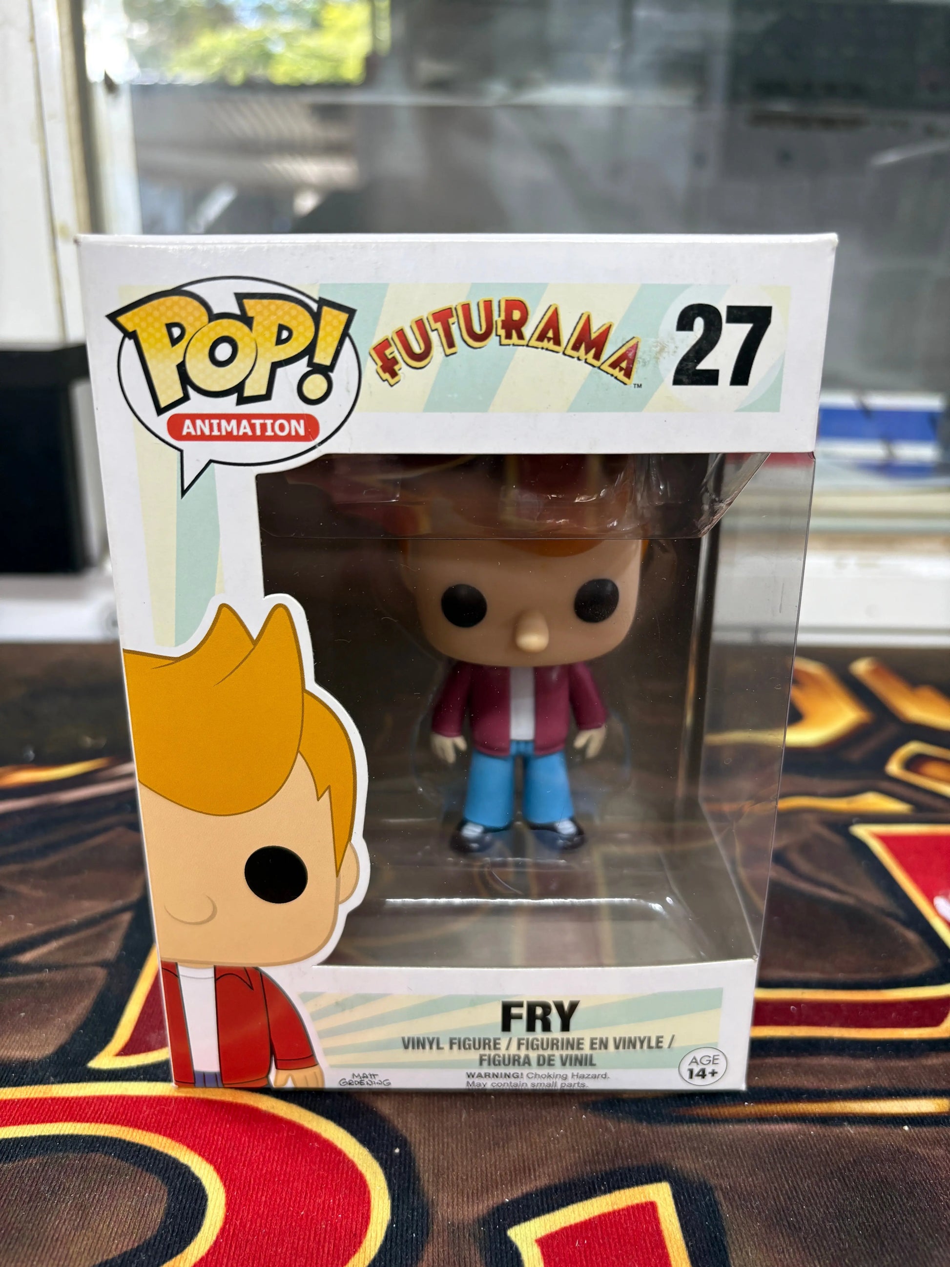 Funko Pop! Animation Vinyl Figure - Futurama #27  - Fry FRENLY BRICKS - Open 7 Days