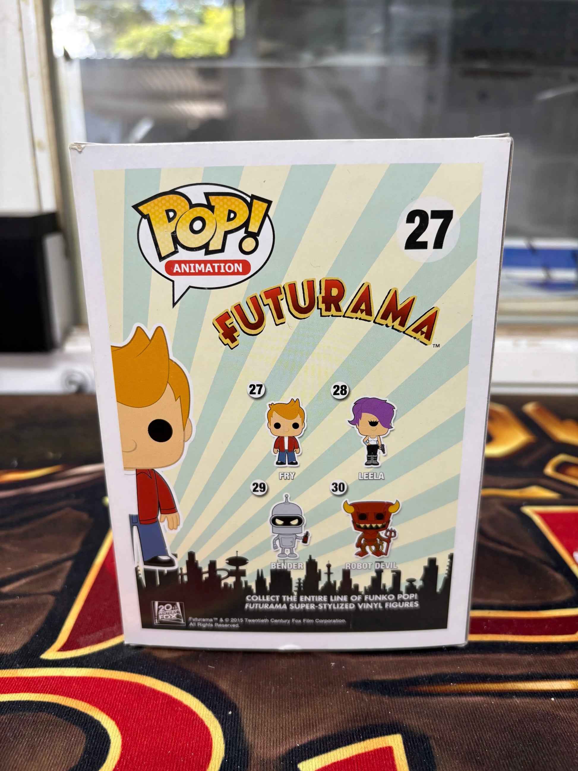 Funko Pop! Animation Vinyl Figure - Futurama #27  - Fry FRENLY BRICKS - Open 7 Days