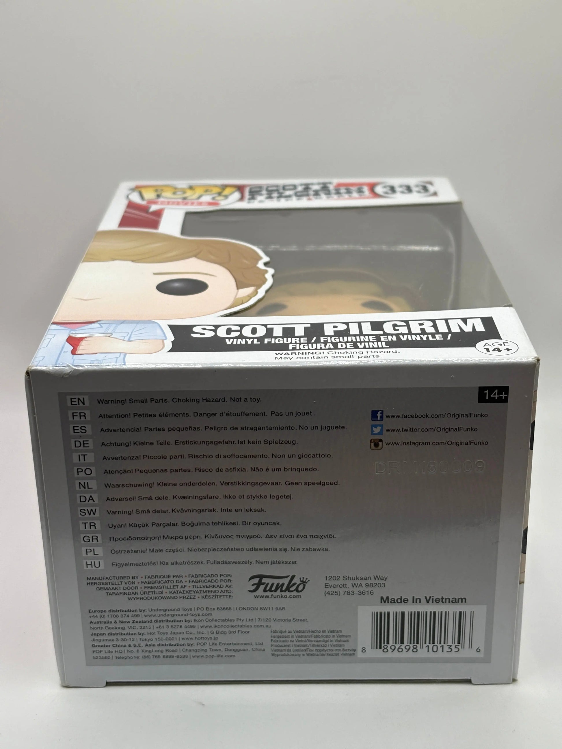 Funko POP! Movies Scott Pilgrim Vs The World #333 Scott Pilgrim FRENLY BRICKS - Open 7 Days