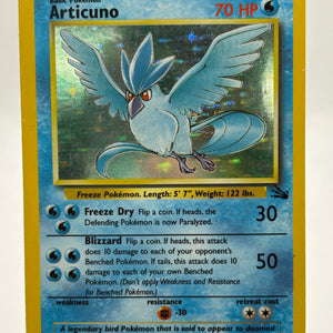Pokemon TCG WOTC Fossil - Articuno 2/62 Rare Holo Moderately Played FRENLY BRICKS - Open 7 Days