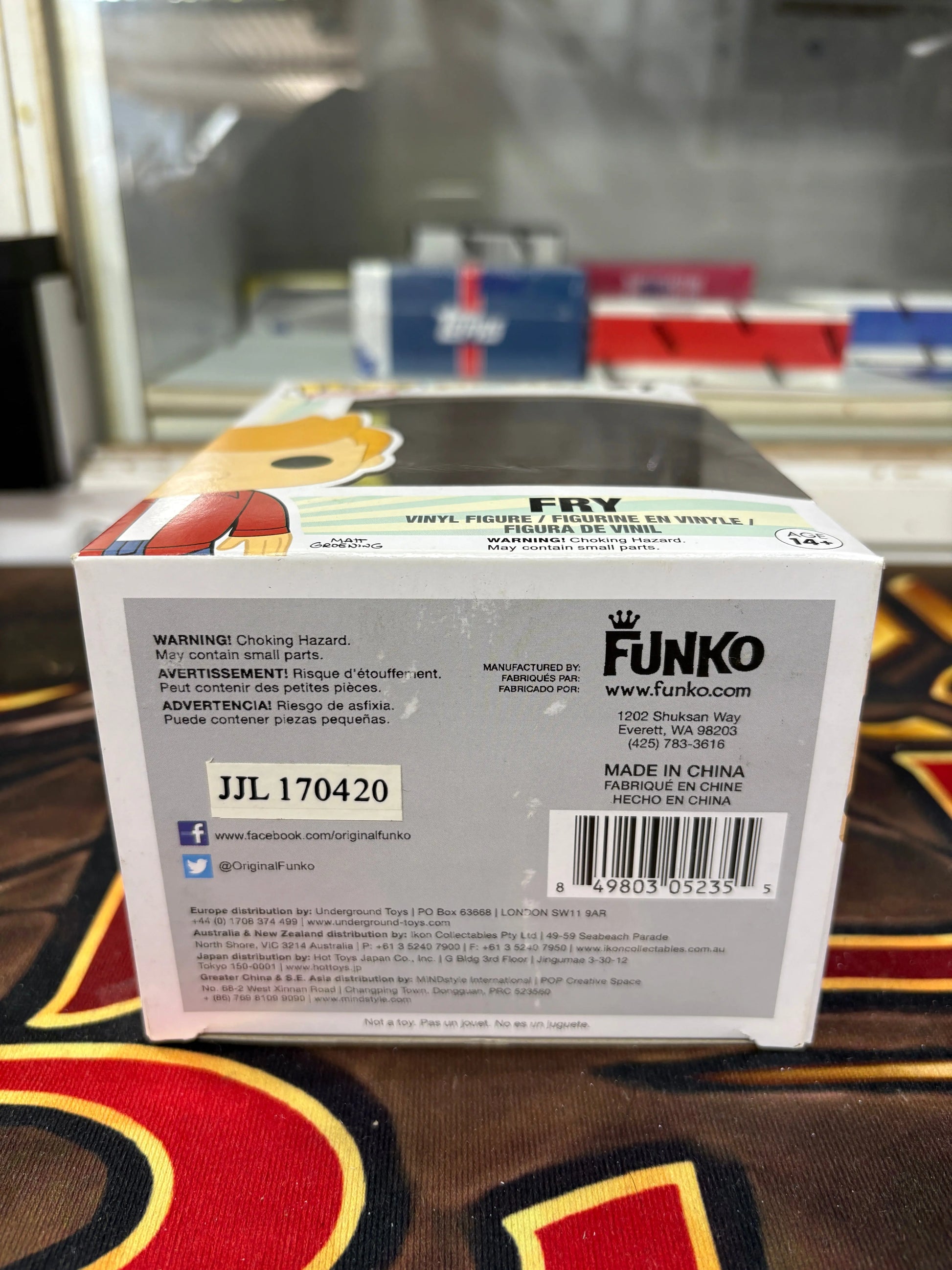 Funko Pop! Animation Vinyl Figure - Futurama #27  - Fry FRENLY BRICKS - Open 7 Days