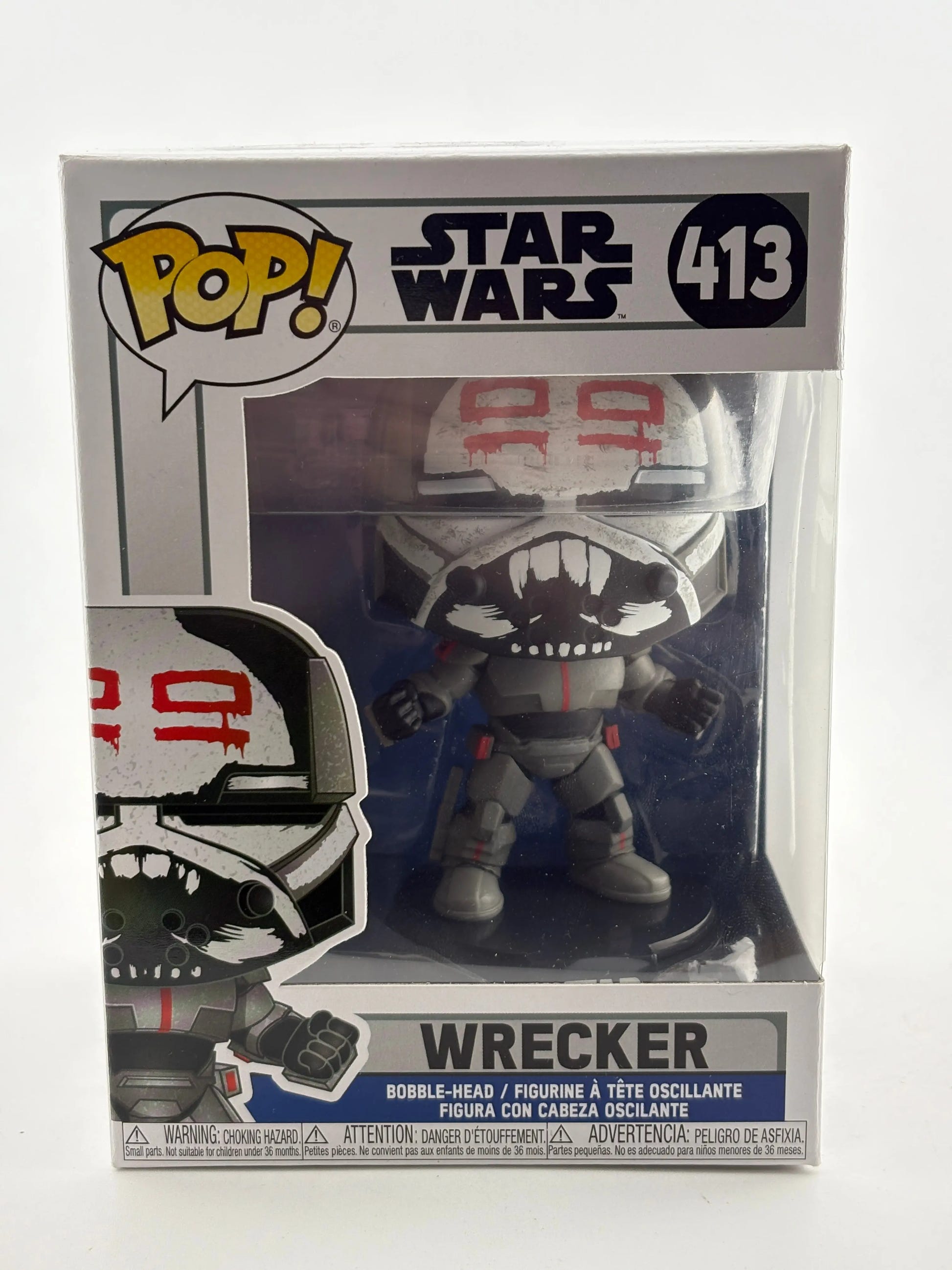 Funko POP! Star Wars #413 Wrecker Bobble-Head FRENLY BRICKS - Open 7 Days image 1