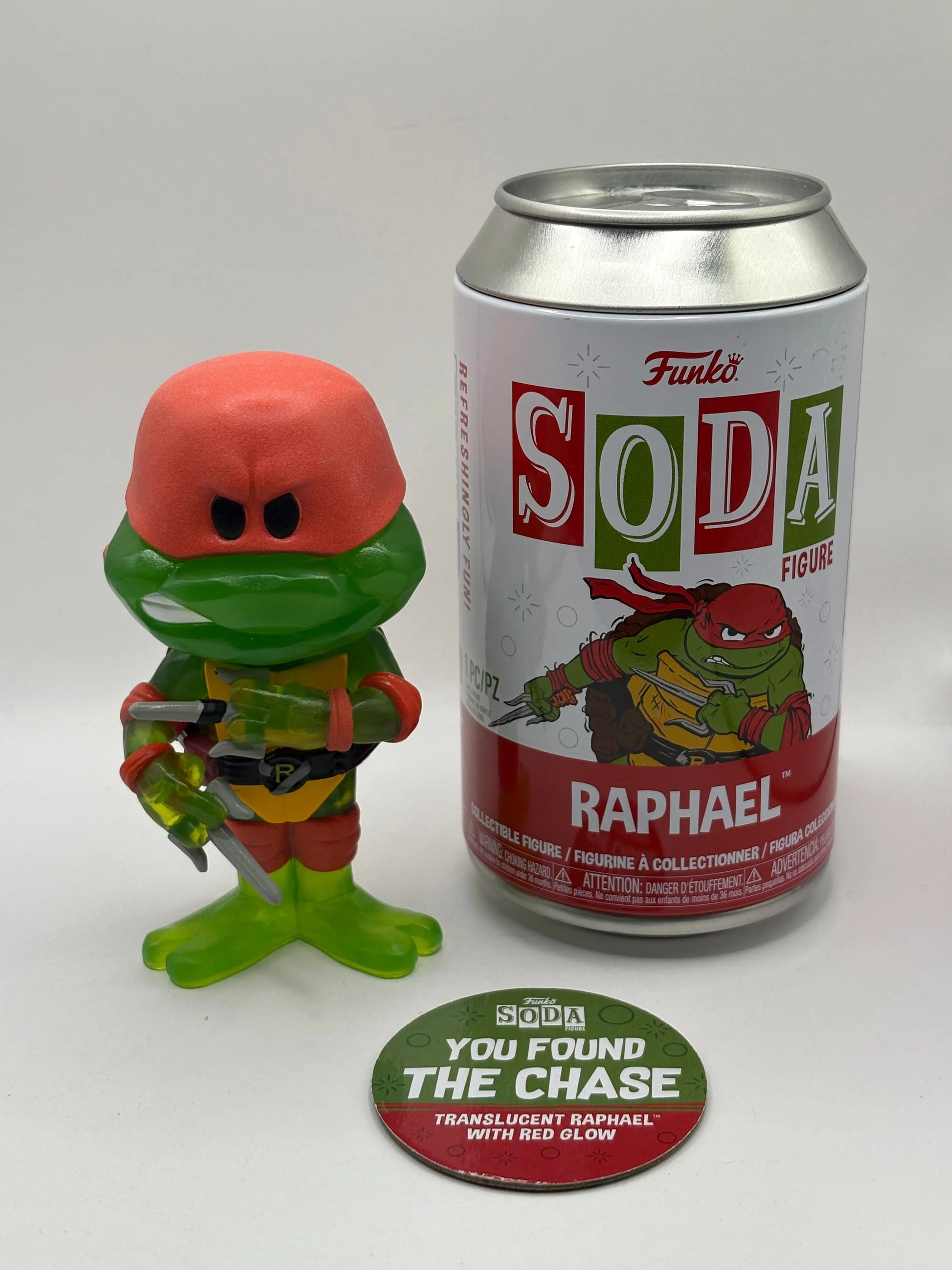 Funko SODA Figure - Teenage Mutant Ninja Turtles Raphael Glow Chase FRENLY BRICKS - Open 7 Days