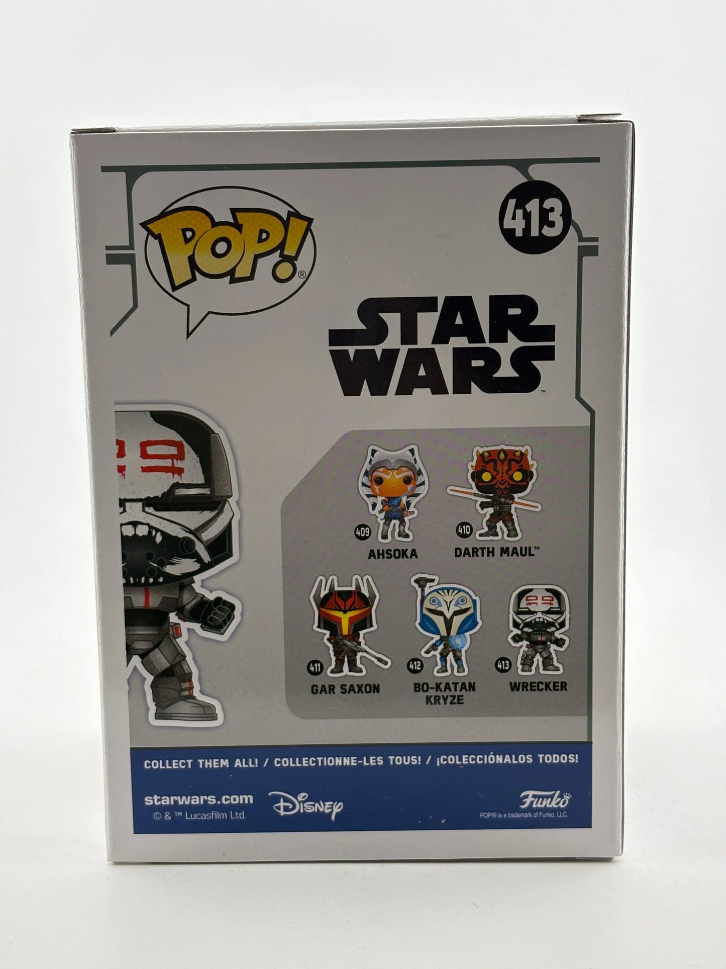 Funko POP! Star Wars #413 Wrecker Bobble-Head FRENLY BRICKS - Open 7 Days