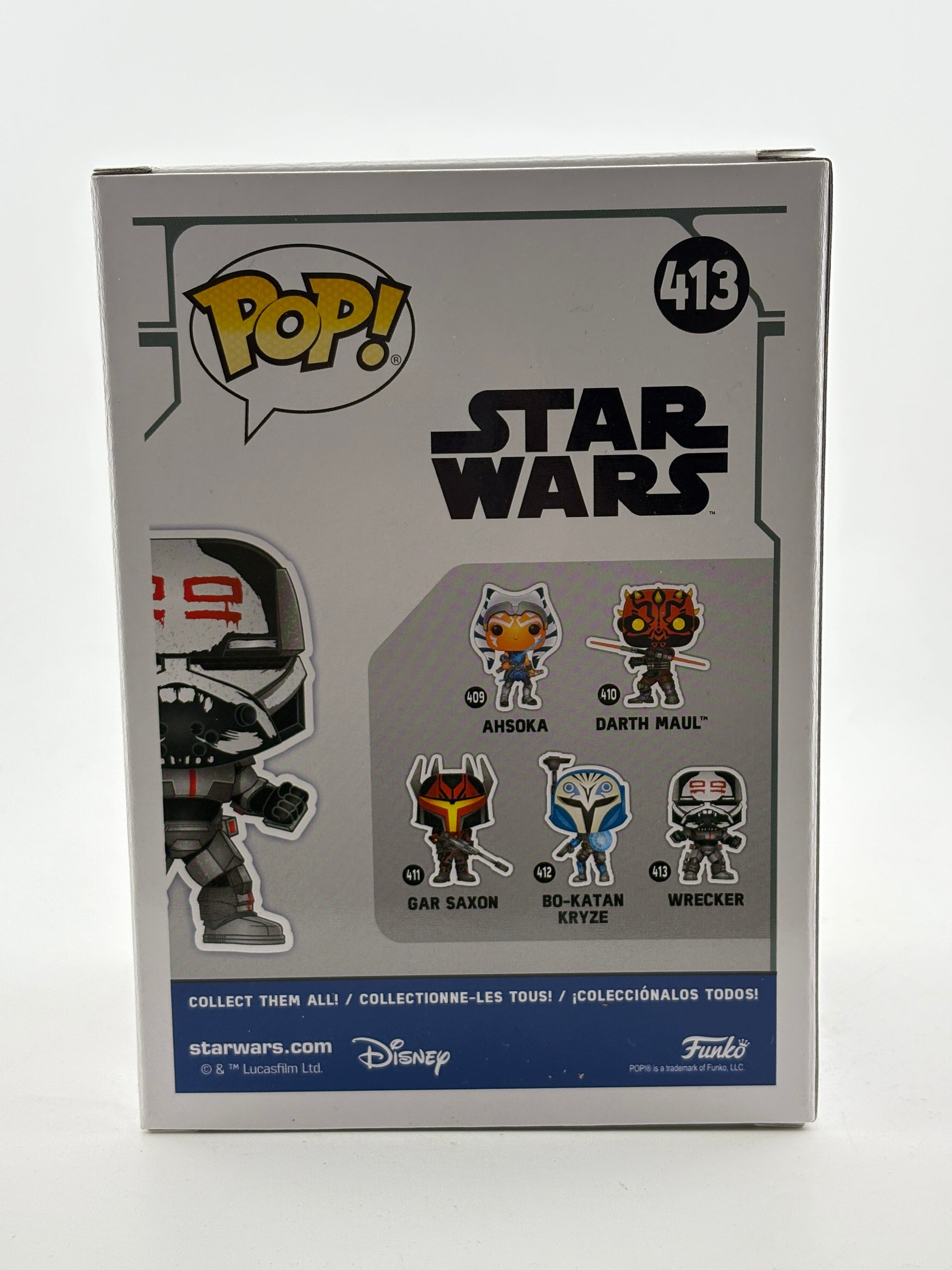 Funko POP! Star Wars #413 Wrecker Bobble-Head FRENLY BRICKS - Open 7 Days