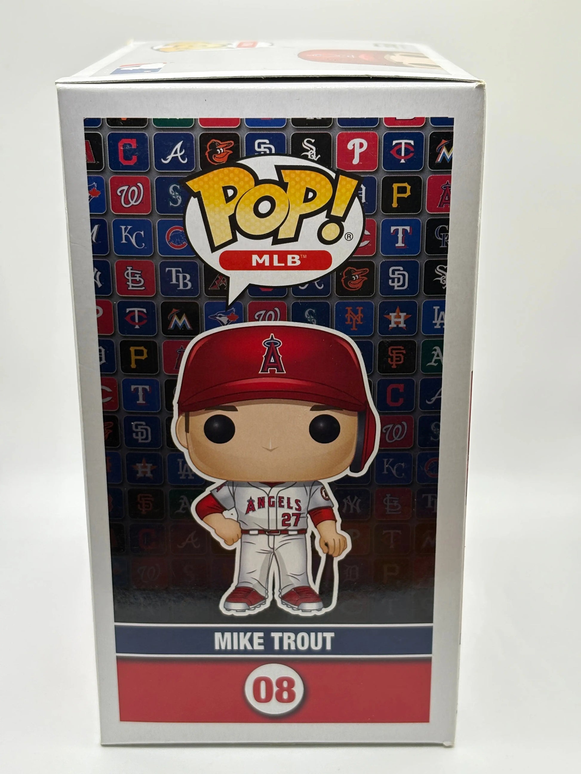 Funko POP! MLB Major League Baseball Angels #08 Mike Trout FRENLY BRICKS - Open 7 Days