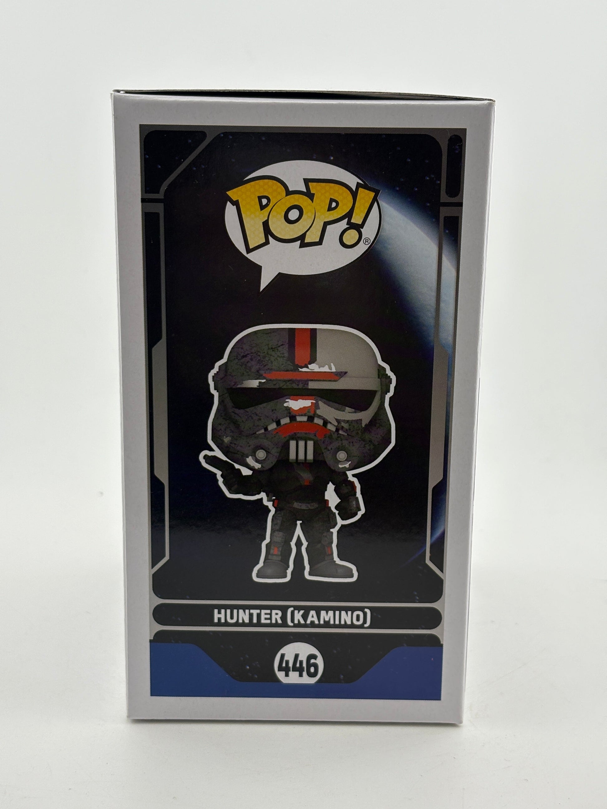Funko POP! Star Wars #446 Hunter (Kamino) Special Edition Bobble-Head with Pin FRENLY BRICKS - Open 7 Days