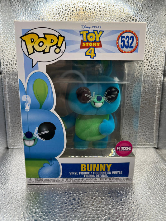 Funko POP Disney Pixar - Toy Story 4 - Bunny (Flocked Edition) #532 FRENLY BRICKS - Open 7 Days