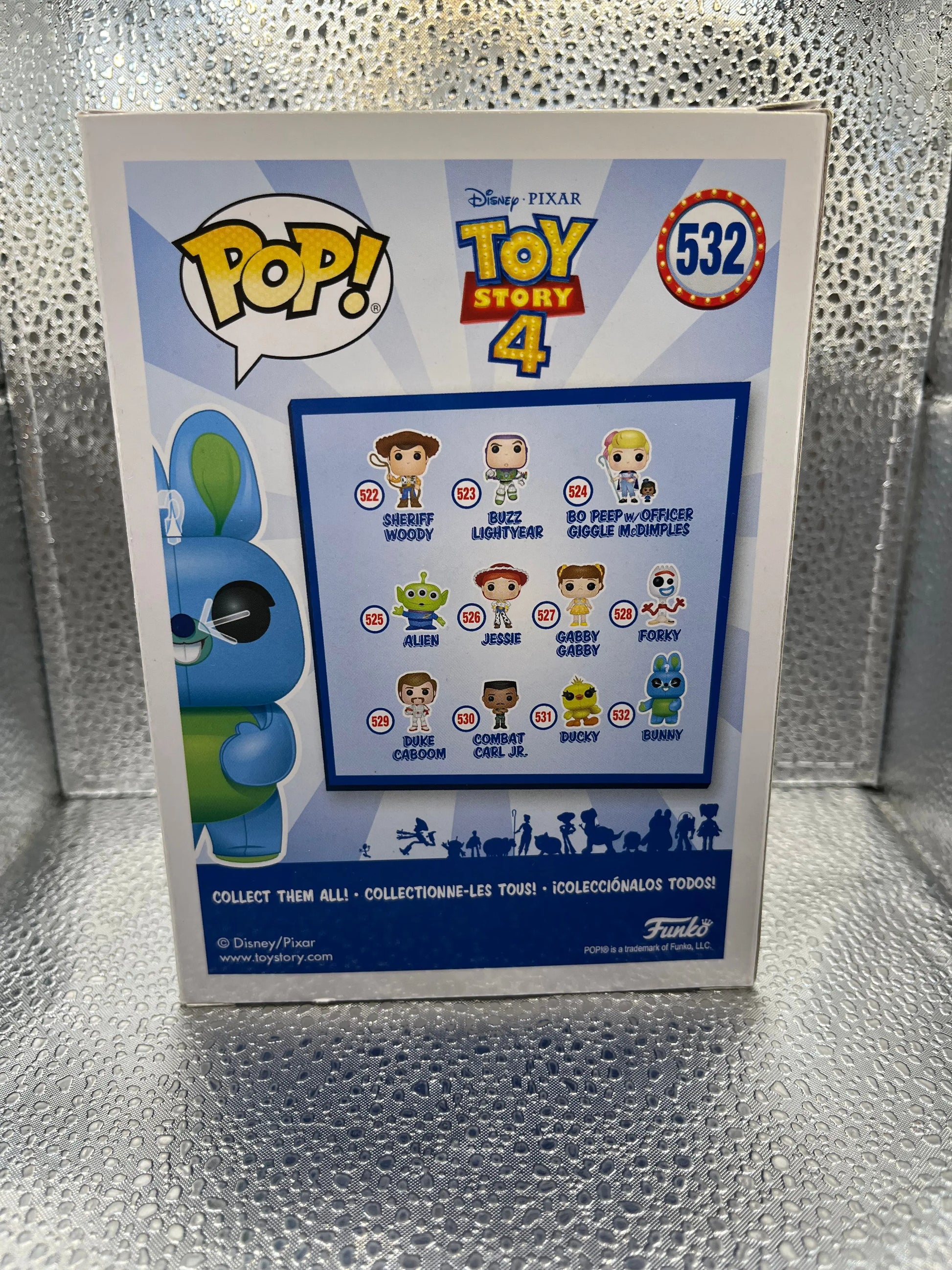 Funko POP Disney Pixar - Toy Story 4 - Bunny (Flocked Edition) #532 FRENLY BRICKS - Open 7 Days