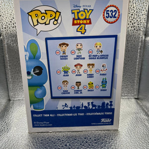 Funko POP Disney Pixar - Toy Story 4 - Bunny (Flocked Edition) #532 FRENLY BRICKS - Open 7 Days