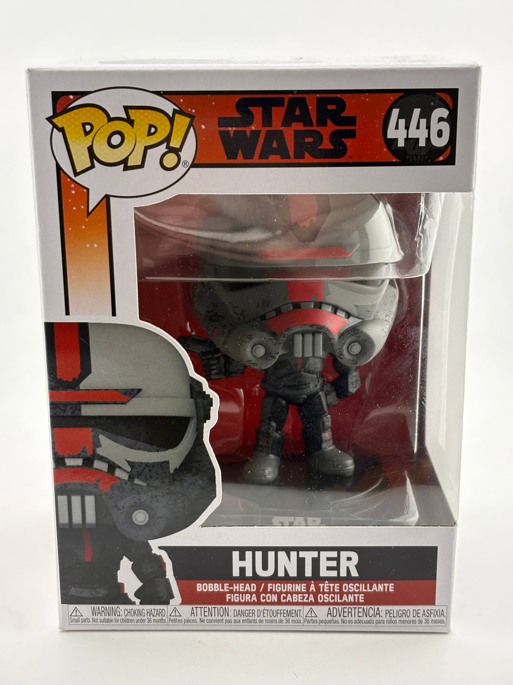 Funko POP! Star Wars #446 Hunter Bobble-Head FRENLY BRICKS - Open 7 Days