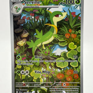 Pokemon TCG Black Bolt - Servine 088/086 Illustration Rare NM FRENLY BRICKS - Open 7 Days