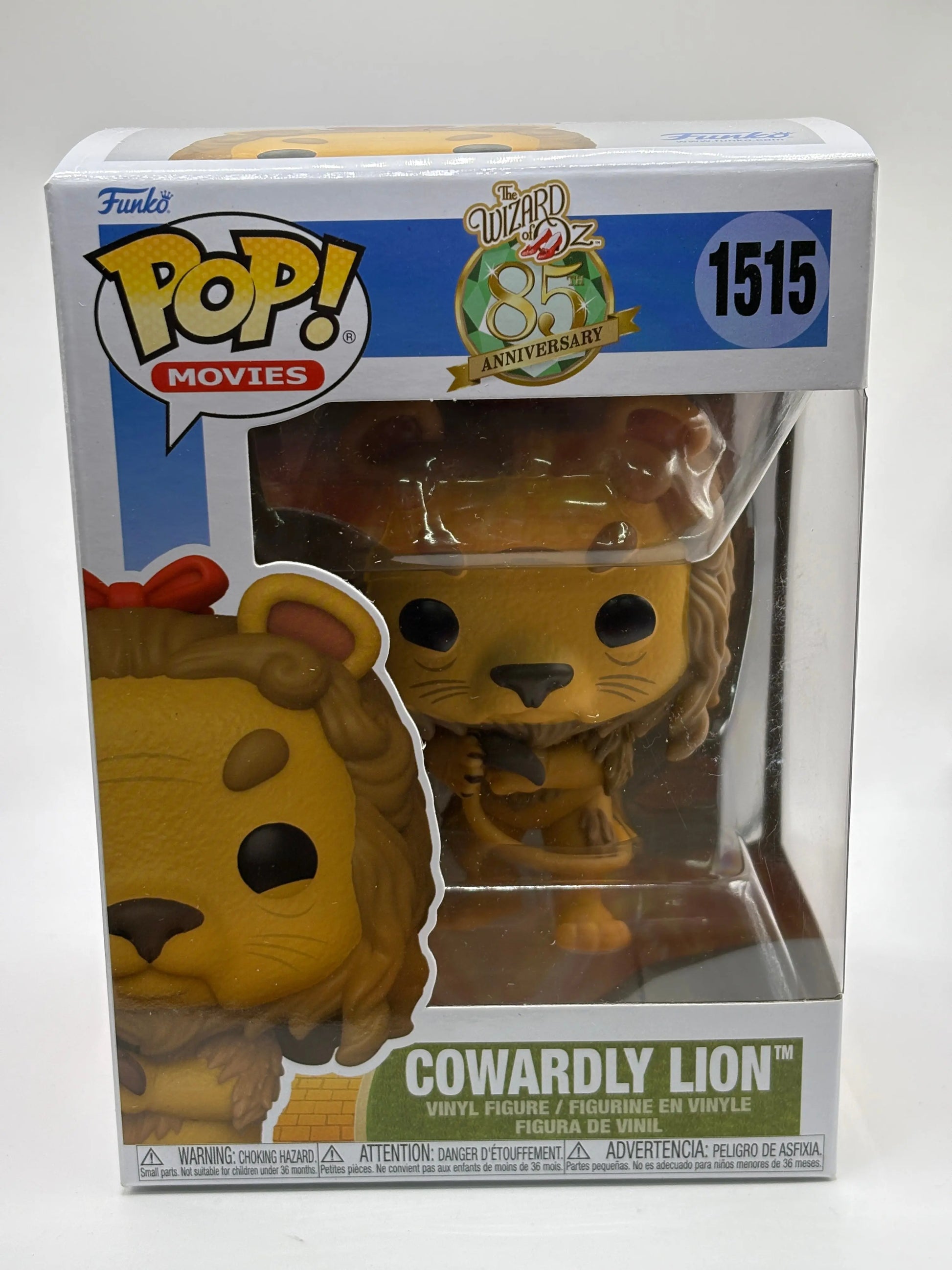 Funko POP! Movies The Wizard of Oz 85th Anniversary #1515 Cowardly Lion FRENLY BRICKS - Open 7 Days