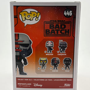 Funko POP! Star Wars #446 Hunter Bobble-Head FRENLY BRICKS - Open 7 Days