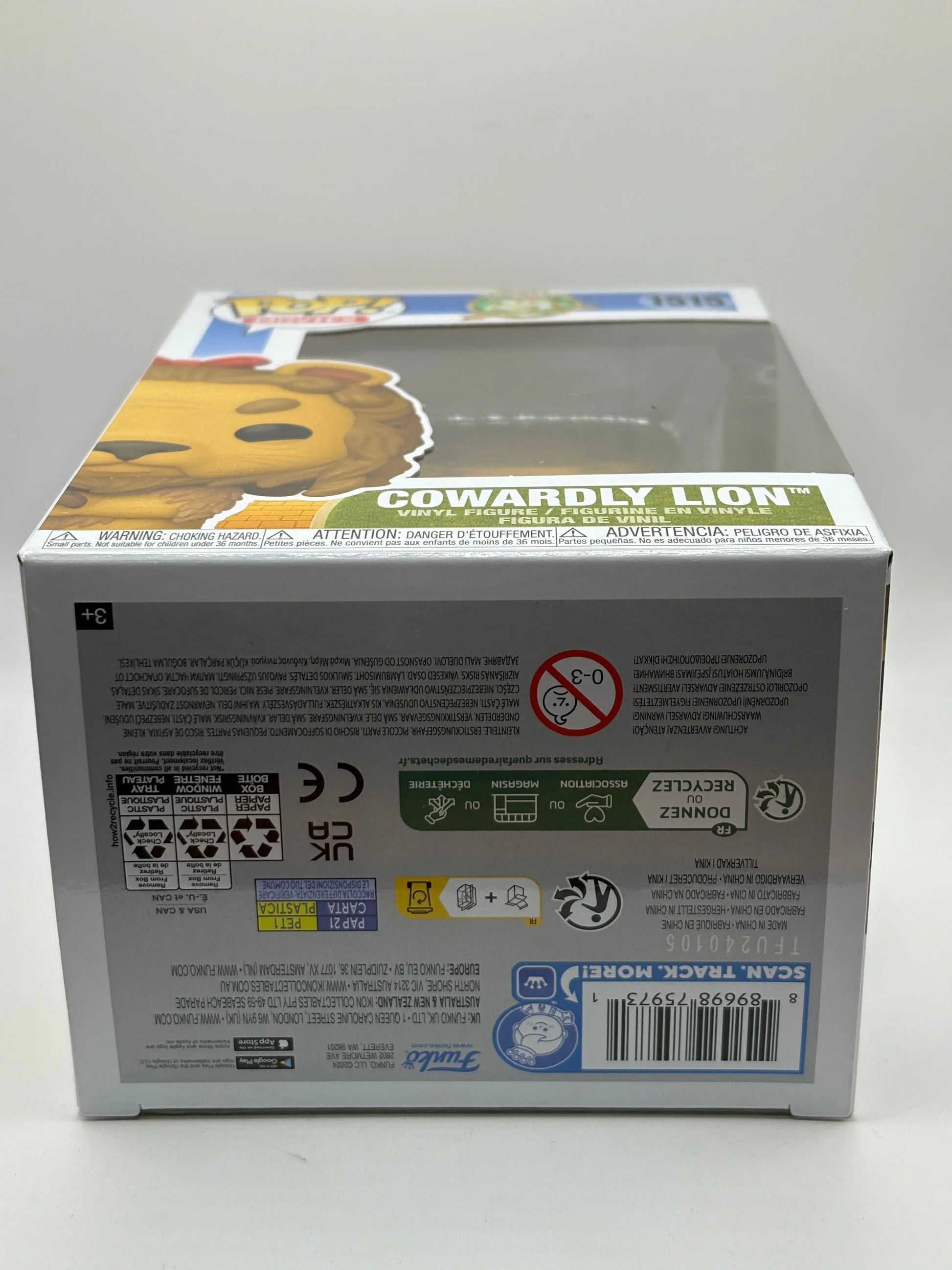 Funko POP! Movies The Wizard of Oz 85th Anniversary #1515 Cowardly Lion FRENLY BRICKS - Open 7 Days