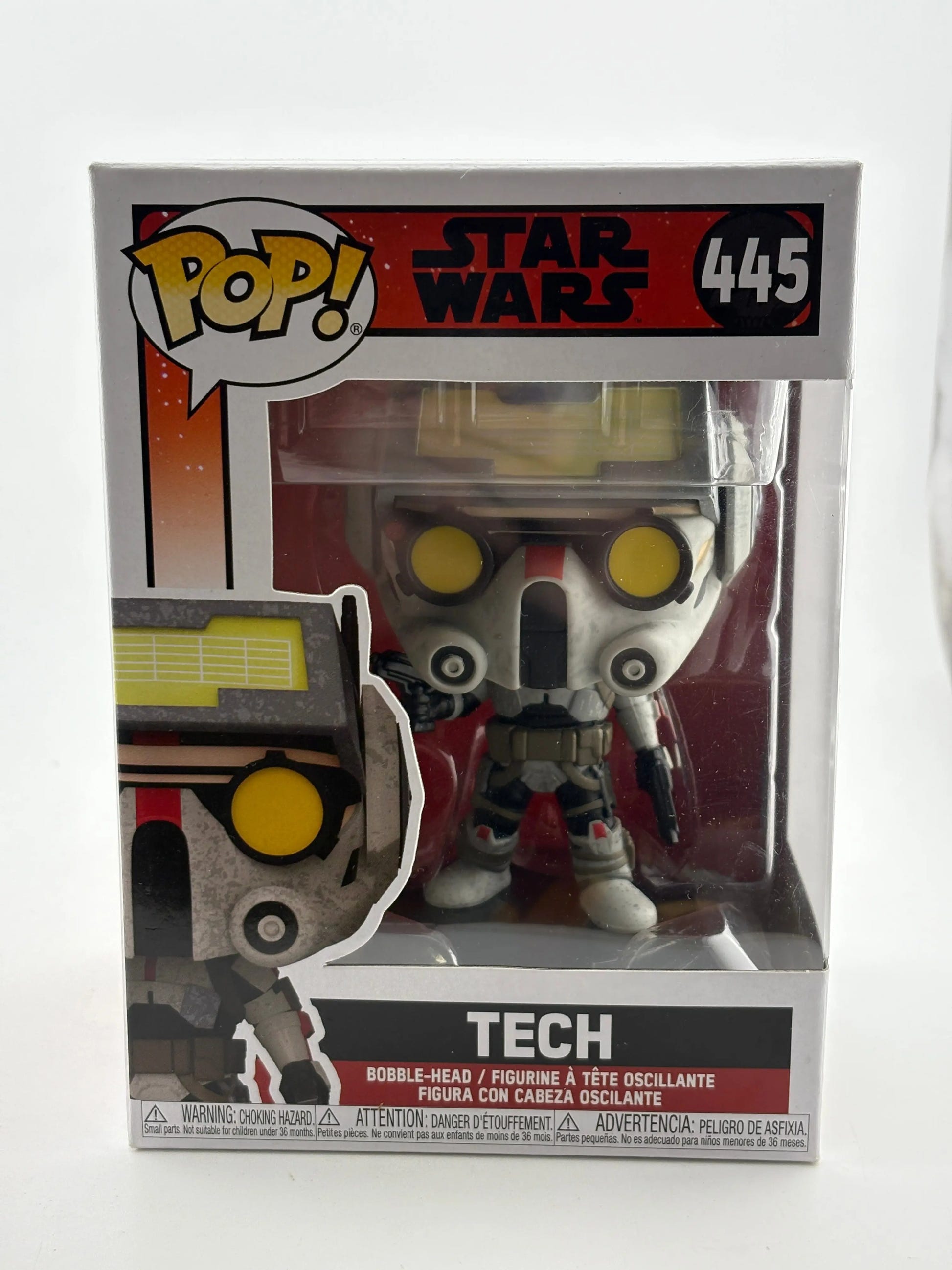Funko POP! Star Wars #445 Tech Bobble-Head FRENLY BRICKS - Open 7 Days image 1