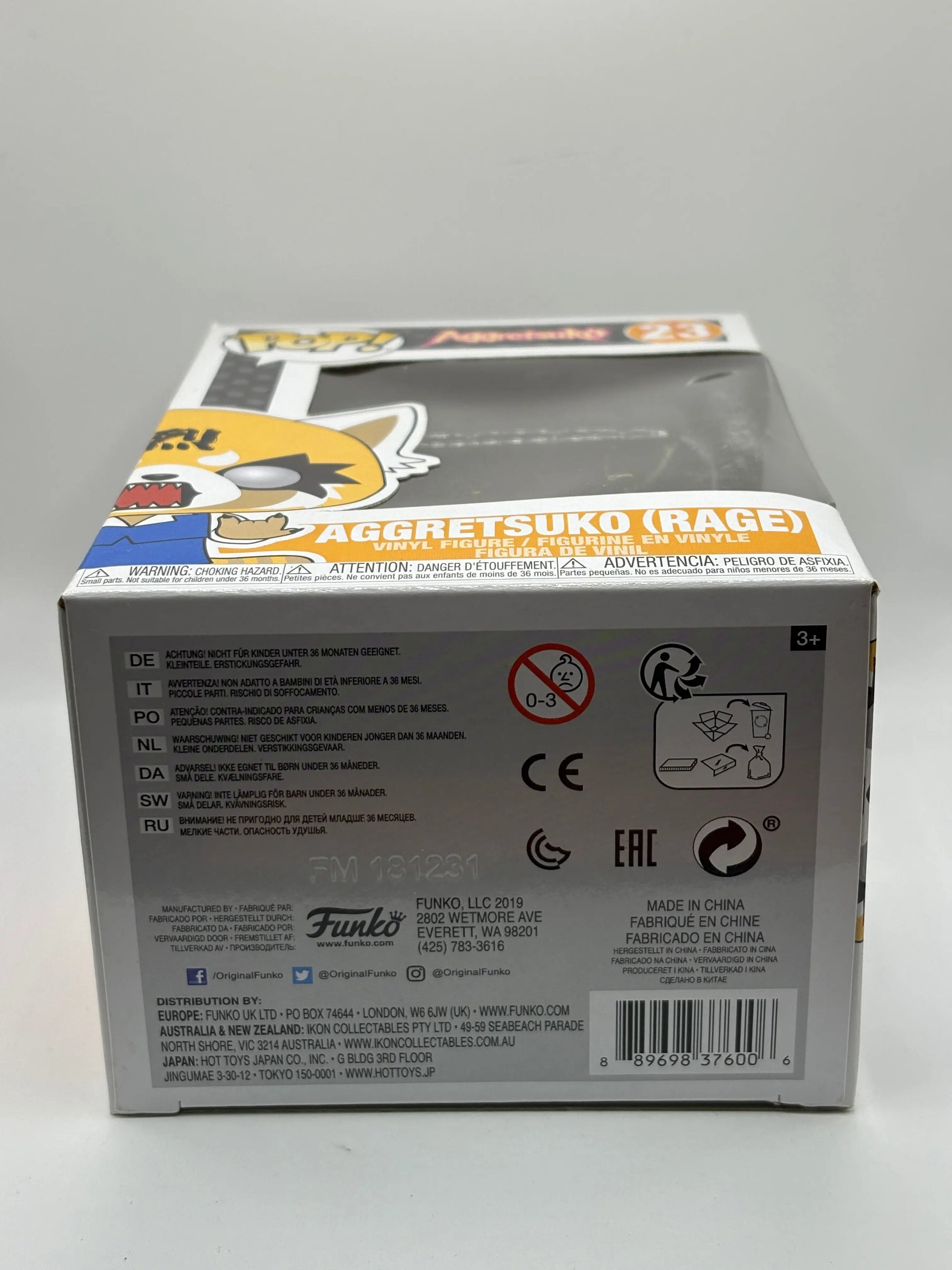 Funko POP! Aggretsuko #23 Aggretsuko Rage Vinyl Figure FRENLY BRICKS - Open 7 Days