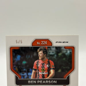 2022-23 Panini Prizm Soccer - Ben Pearson #224 Green Scope /5
