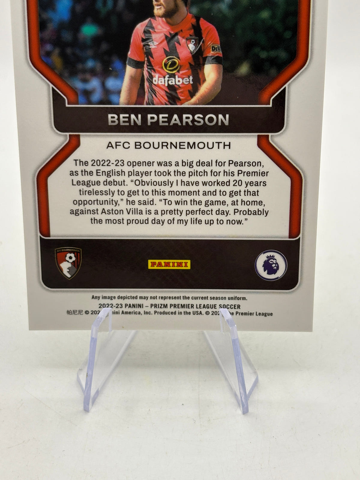 2022-23 Panini Prizm Soccer - Ben Pearson #224 Green Scope /5, photo 8 image 8