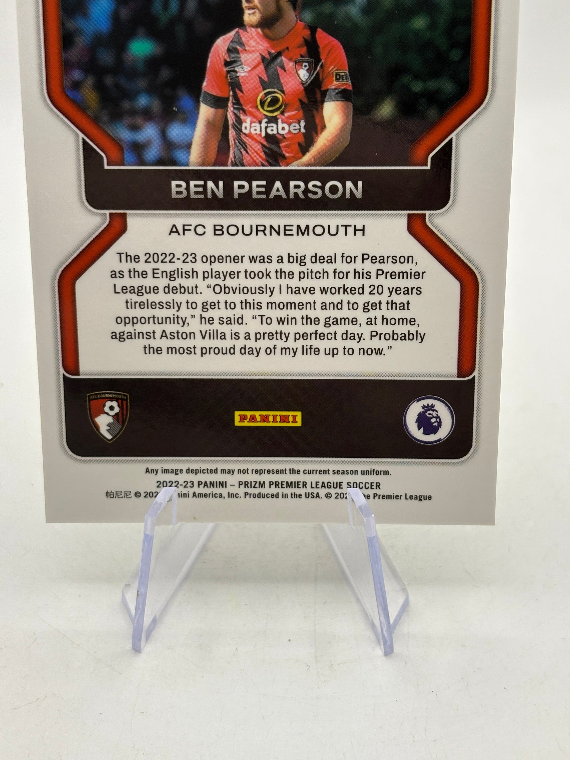 2022-23 Panini Prizm Soccer - Ben Pearson #224 Green Scope /5