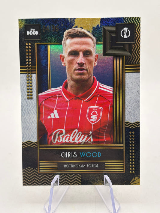 2025 Topps Deco Current Stars Chris Wood /99