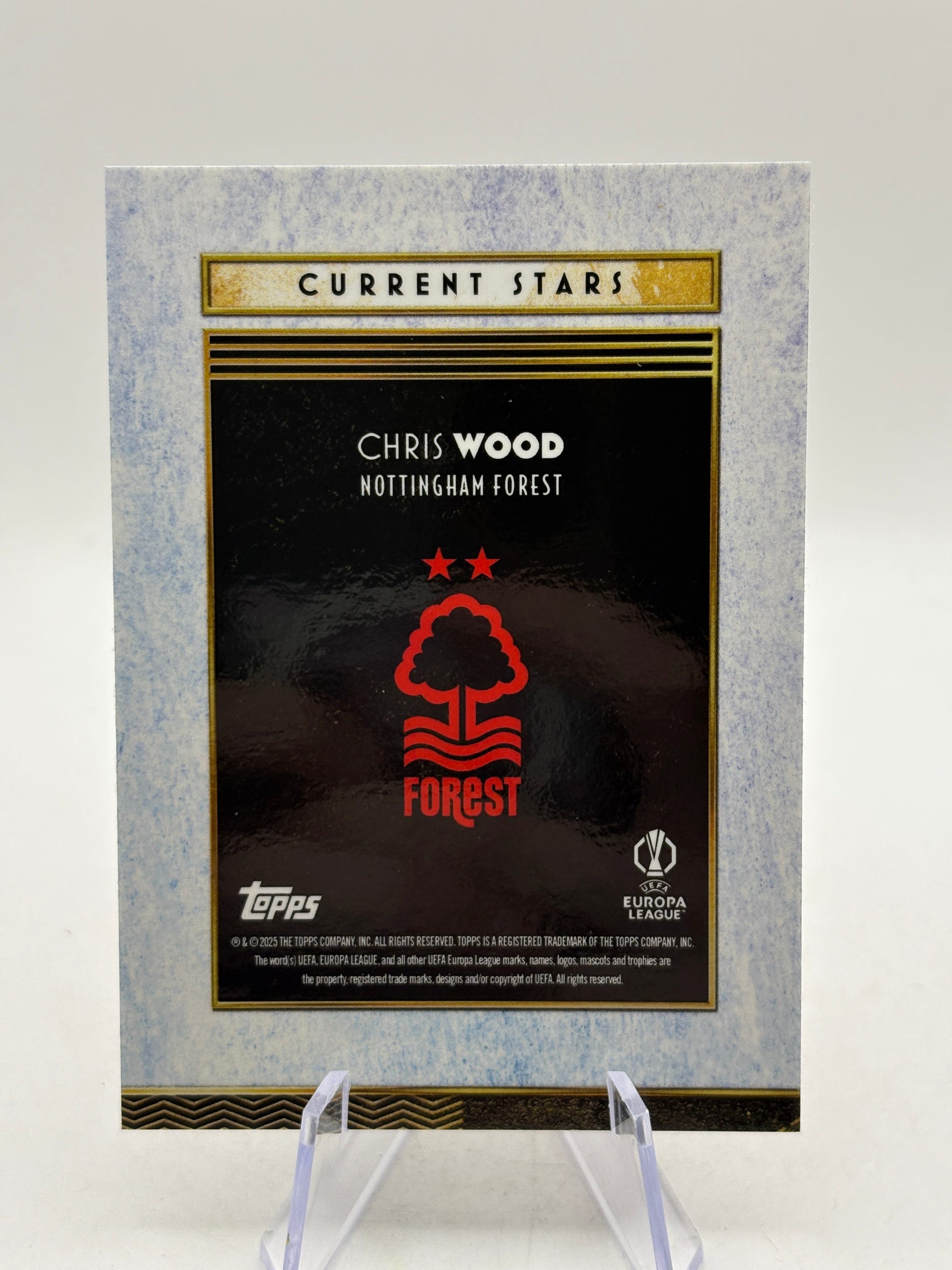 2025 Topps Deco Current Stars Chris Wood /99, photo 6 image 6